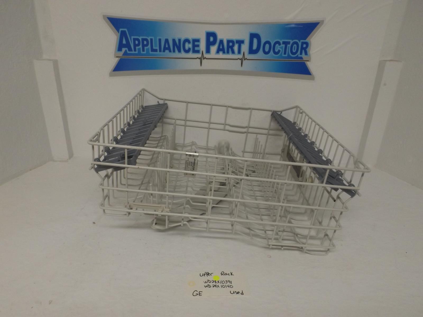 GE Dishwasher WD28X10391 WD28X10140 Upper Rack Used GE Dishwasher WD28X10391 WD28X10140 Upper Rack Used